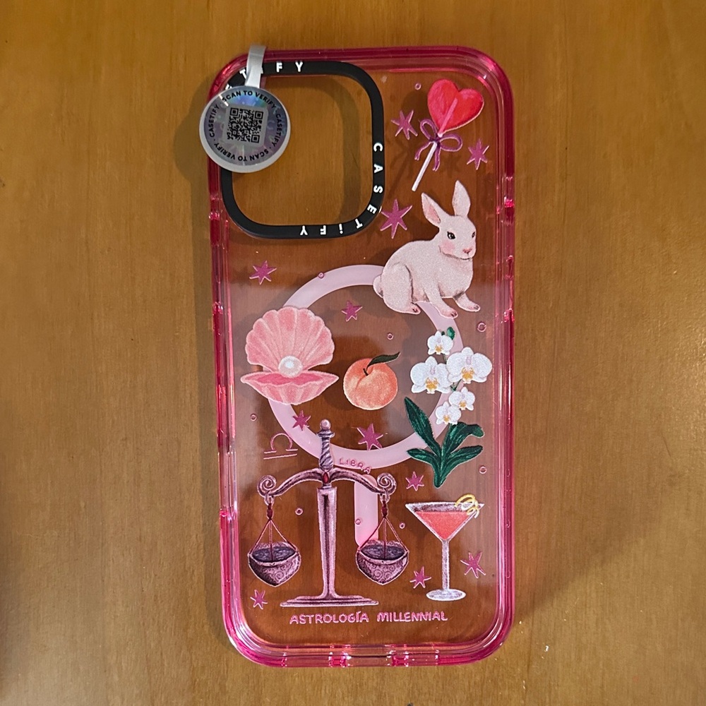 Casetify Pink Astrología Millennial Phone Case